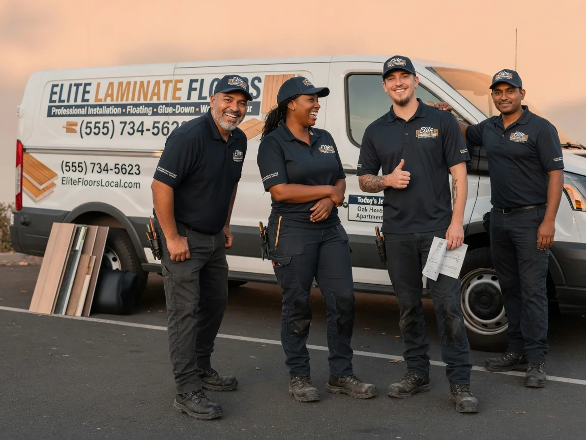 Laminate flooring installation company in Rexford, KS